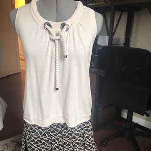 Burberry London Silk and Cashmere Blend Top